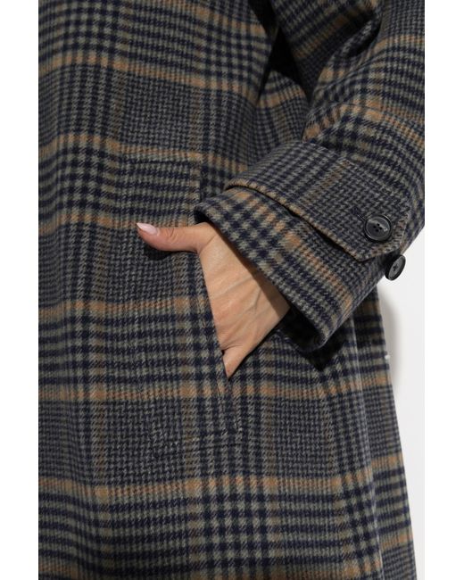 Paul Smith Black Wool Coat