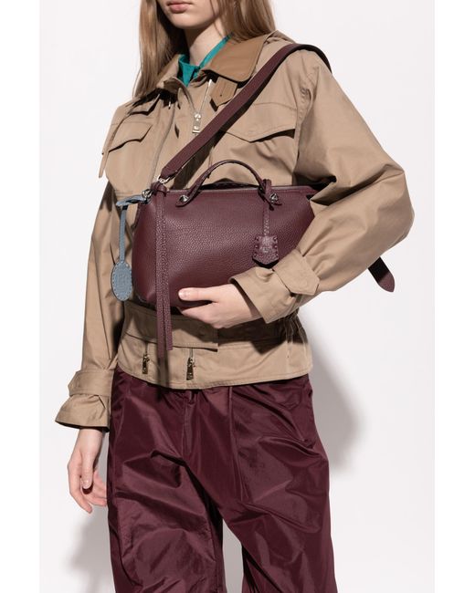 Fendi Red Handbag 'By The Way Selleria Medium'