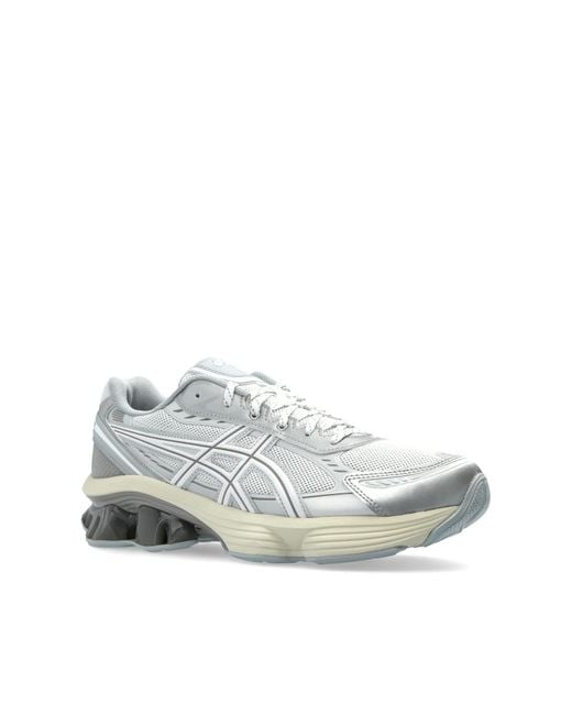 Asics White Sports Shoes Gel-Kinetic Fluent for men
