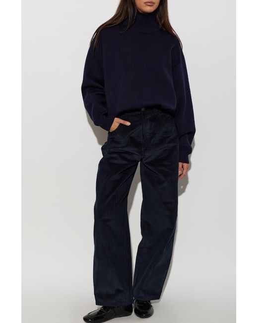 Rohe Blue Corduroy Trousers