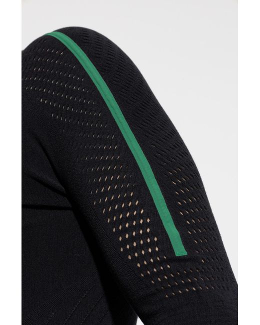LACOSTE RUNWAY Black Top With Logo for men