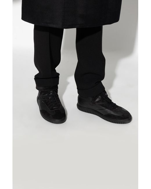 Bally Black ‘Parrel’ High-Top Sneakers for men