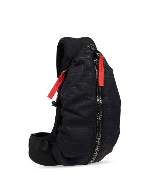 DIESEL Black One-shoulder Backpack `zip-d Zip-d`,