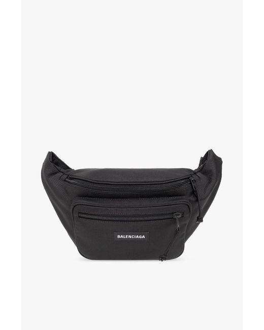 Balenciaga Black 'explorer' Belt Bag