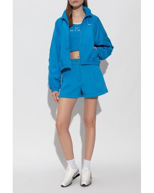 Nike Blue Logo Shorts