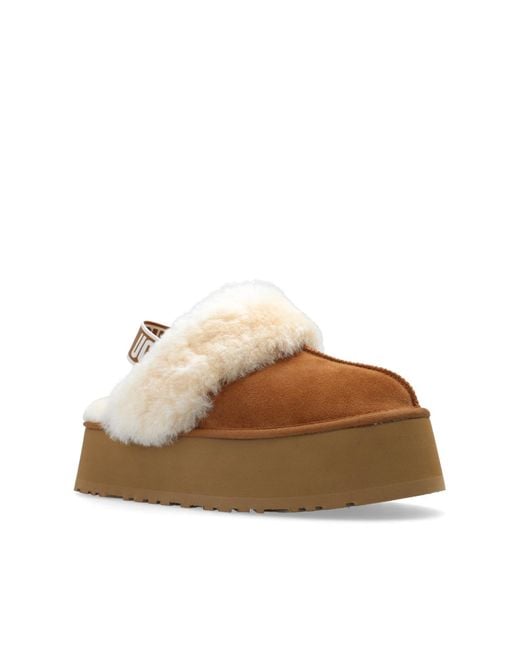 Ugg Black 'Funkette' Suede Platform Boots