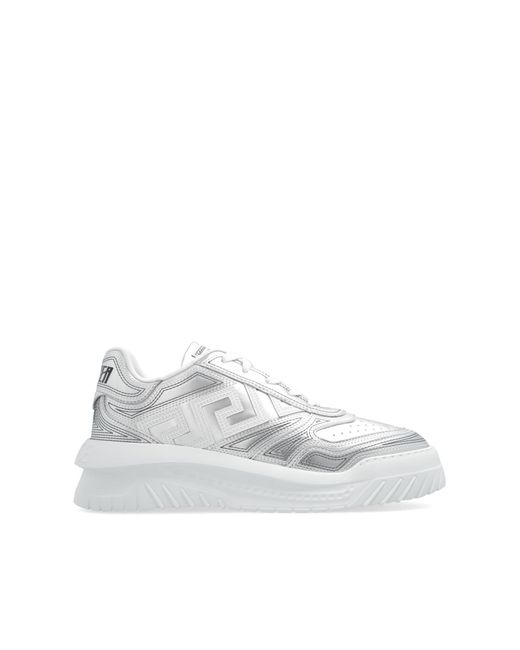Versace White ‘Odissea’ Sports Shoes for men