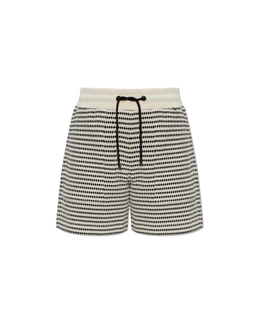 Bogner Natural 'Steena' Shorts