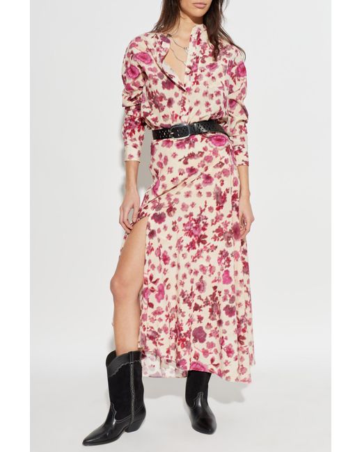 Isabel Marant White Skirt "Sakura"