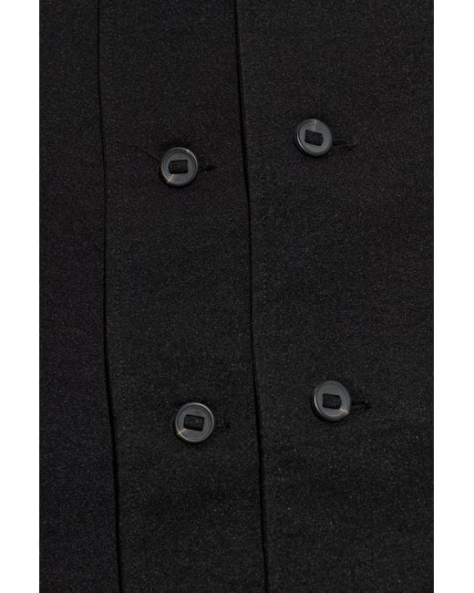 Y-3 Black Button-Up Jacket for men