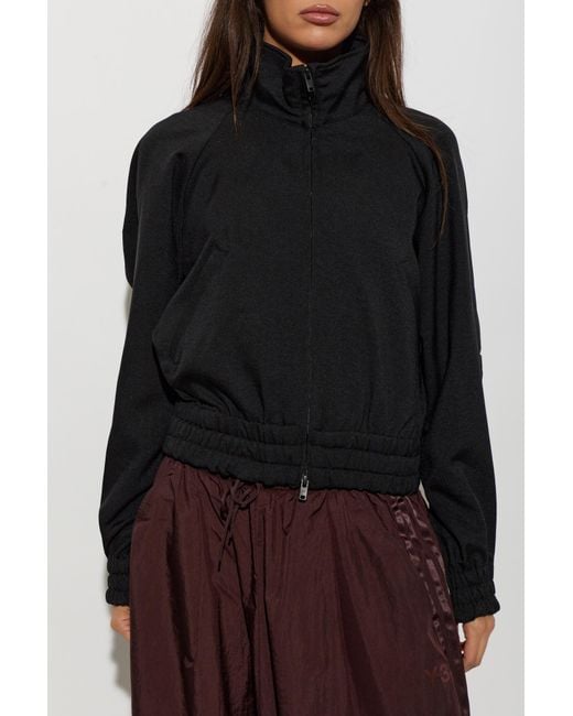 Y-3 Black Jacket With Logo