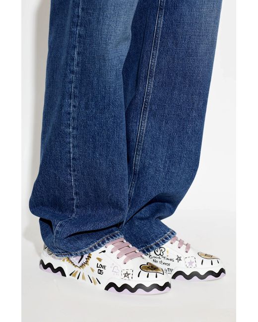 Dolce & Gabbana White "Portofino" Sports Shoes