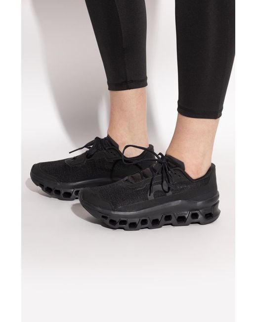 On Shoes Black Cloudmster Void Sports Shoes