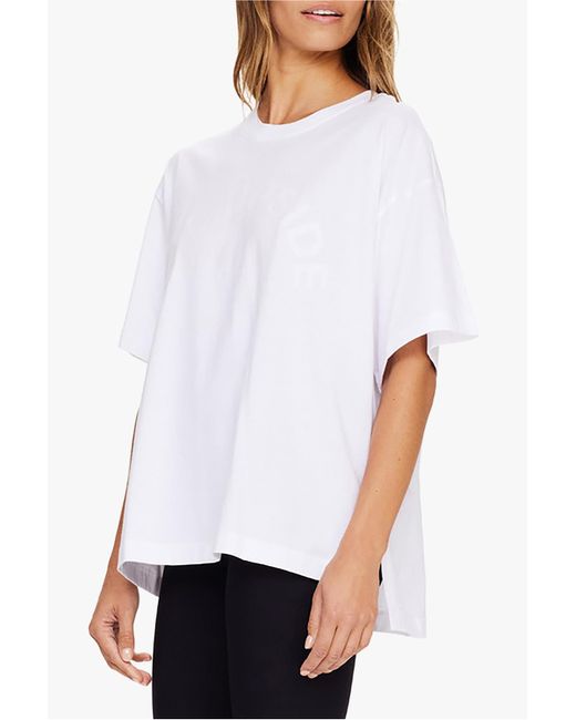 The Upside White T-Shirt "Laura"