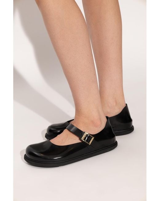 Birkenstock 'Mantova Cup Sole' Shoes in Black | Lyst