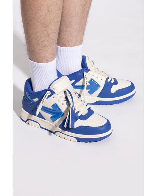 Off-White c/o Virgil Abloh Blue "Out Of Office" Sports Shoes for men