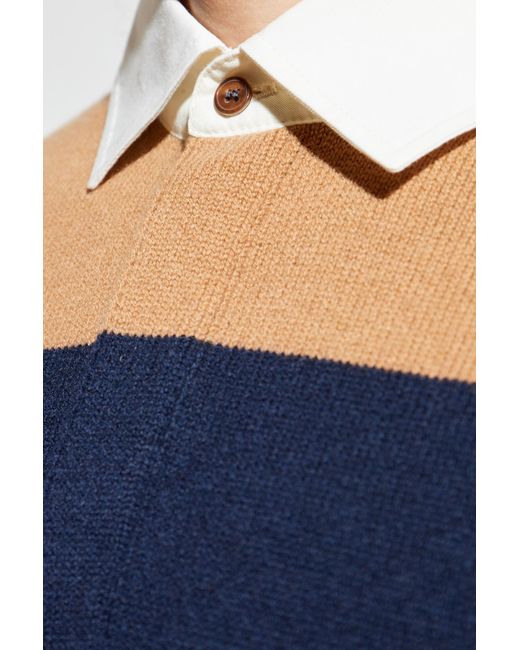 Paul & Shark Blue "Bomber" Jacket for men