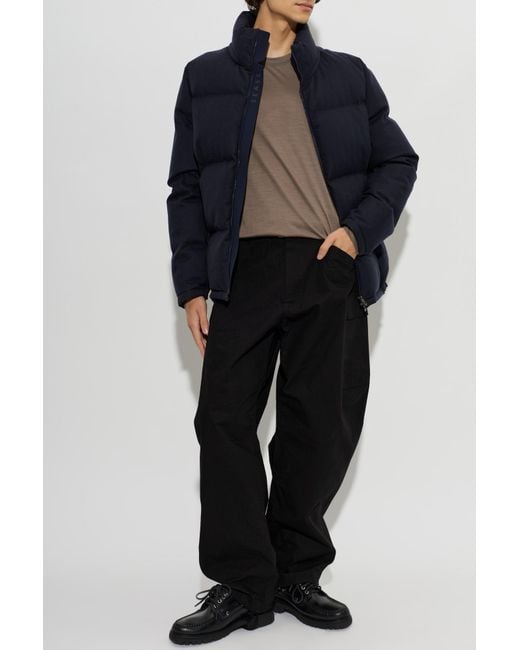 Sease Brown Wool Long Sleeve T-Shirt for men
