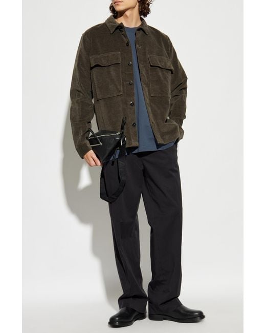 AllSaints Black Jacket "Hawker" for men