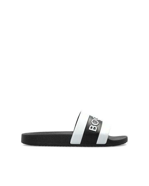 Bogner White "Belize" Rubber Flip-Flops for men