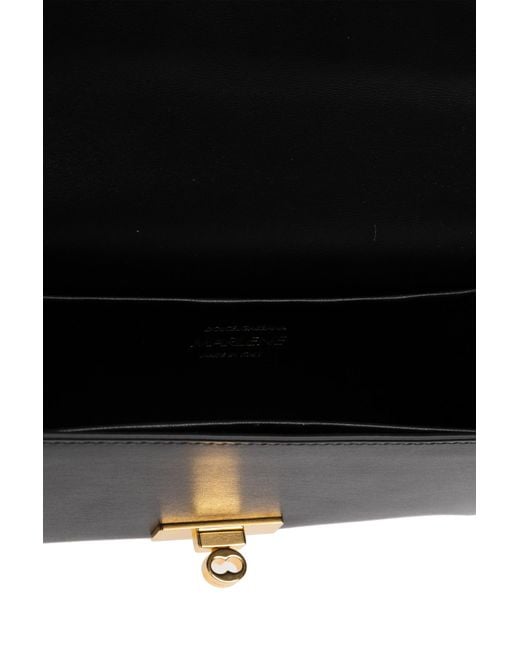 Dolce & Gabbana Black Shoulder Bag Marlene