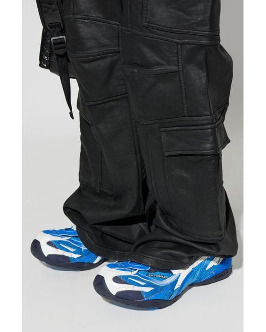 Balenciaga Blue 'Soleless' Sports Shoes for men