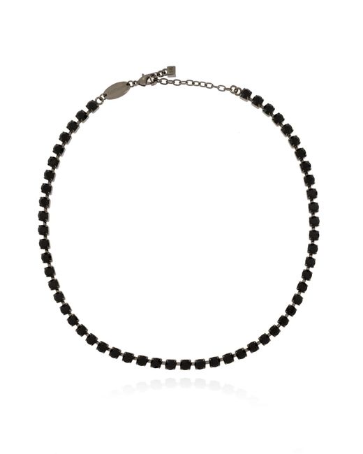 DSquared² Black Brass Badge for men