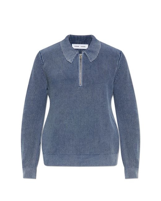 Samsøe & Samsøe Blue 'Saearl' Sweater for men