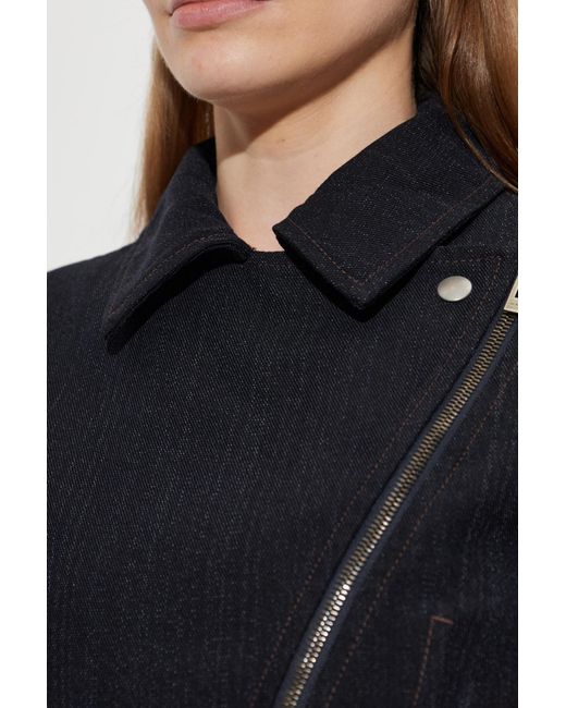 Alaïa Black Denim Jacket