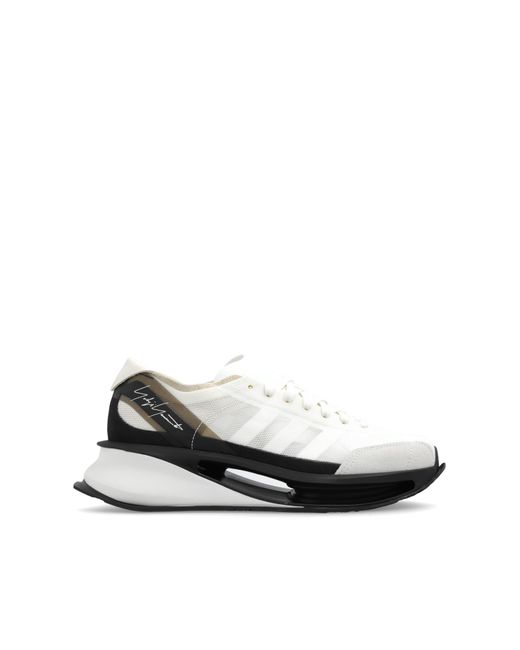 Y-3 White 's-gendo Run' Sneakers, for men