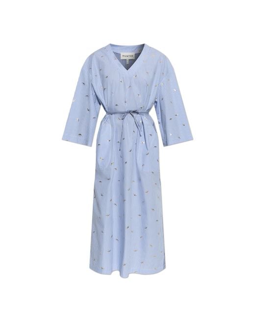 Munthe Blue 'Byrus' Dress