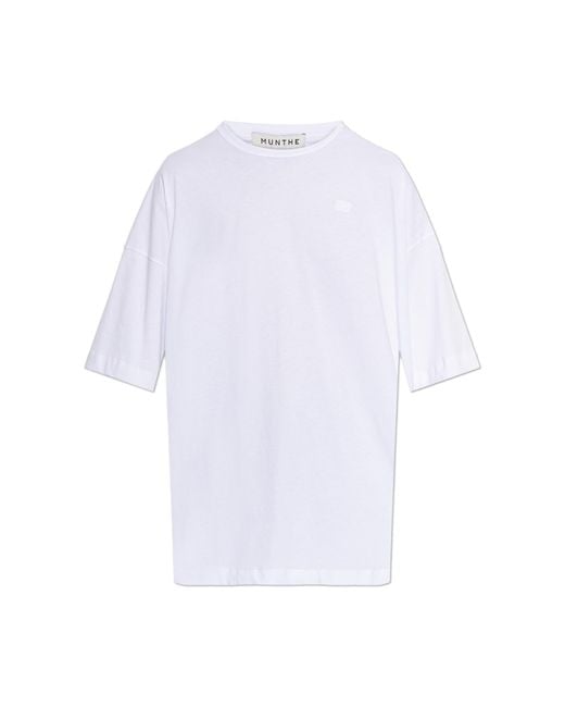 Munthe White T-Shirt "Lanster"