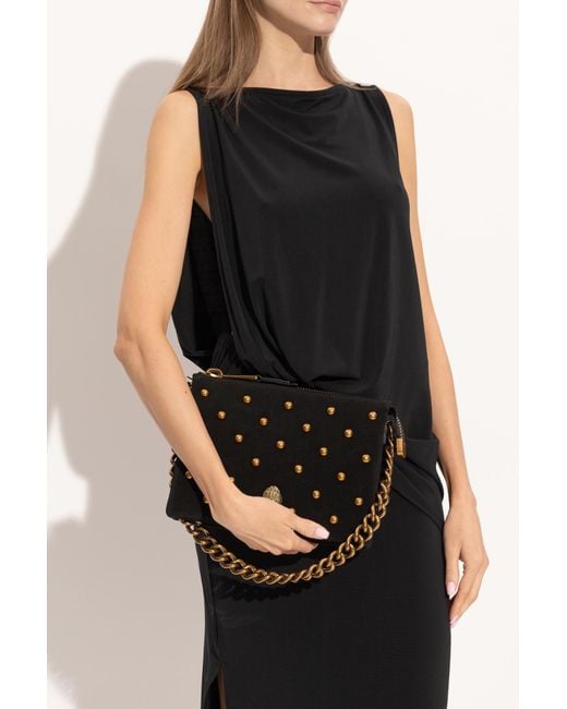 Kurt Geiger Black Shoulder Bag "Kensington Large"