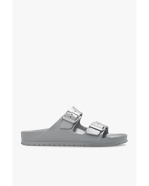 Birkenstock Metallic 'Arizona Eva' Slides