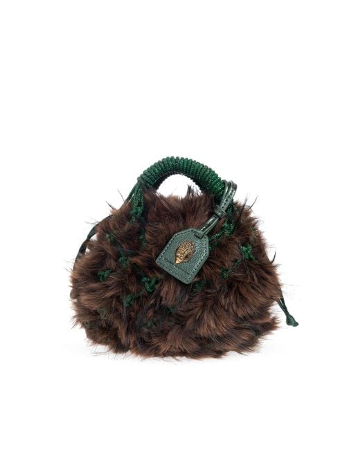 Kurt Geiger Blue Handbag 'Macrame Crystal'