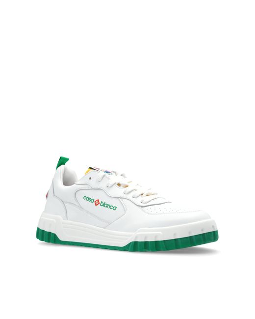 Casablancabrand White 'court' Sports Shoes, for men