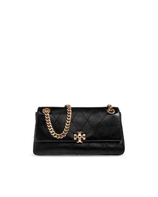 Tory Burch Black Shoulder Bag 'Charlie Small'