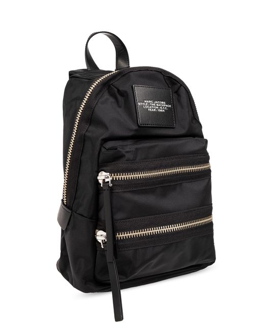 Marc Jacobs Black 'The Biker Medium' Backpack
