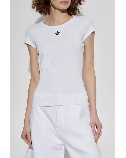DSquared² White Top With Logo