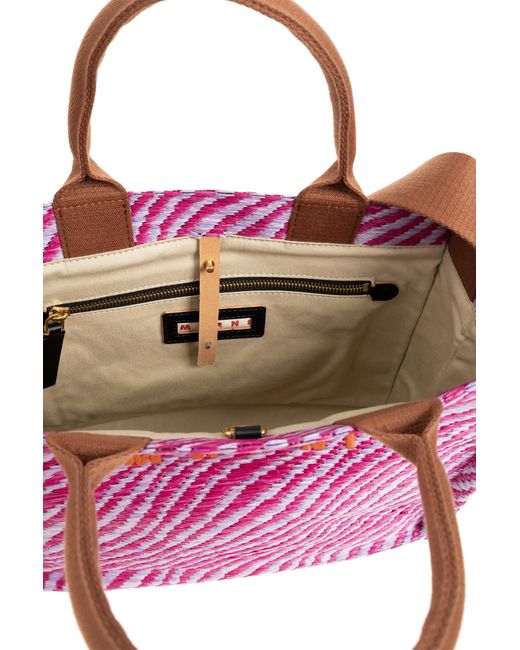 Marni Pink Shopper Bag