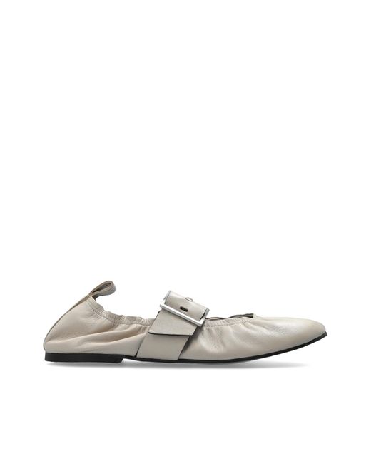 Alohas White 'Sarea' Ballet Flats