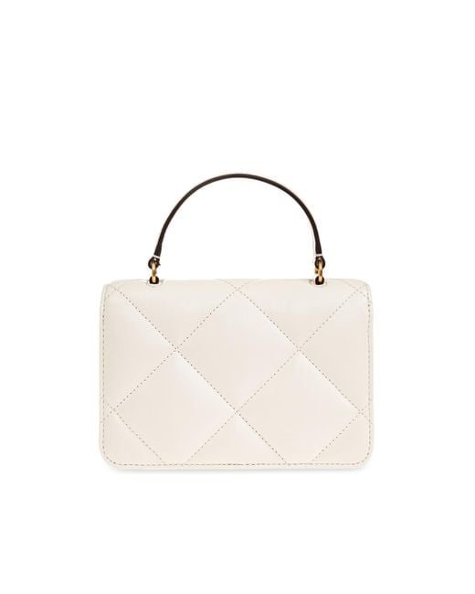 Tory Burch Natural Handbag `kira Diamond`,