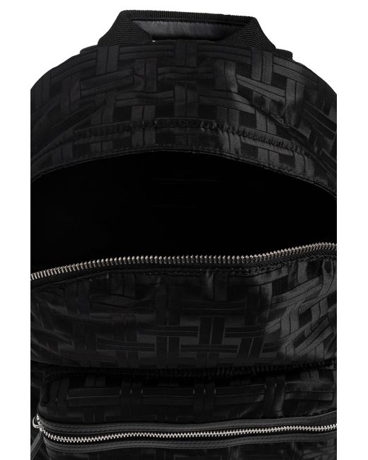 KENZO Black Backpack With Logo for men