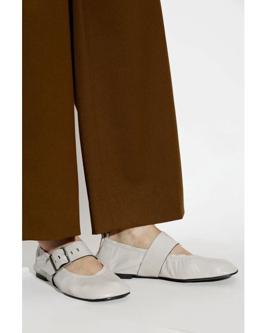Alohas White 'Sarea' Ballet Flats