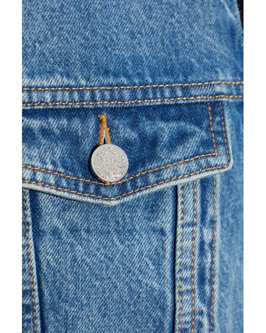 Vetements Blue Denim Jacket for men