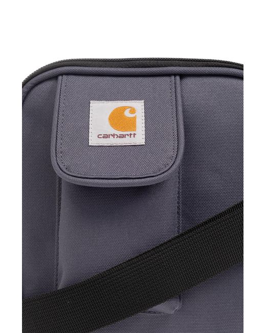 Carhartt Blue Shoulder Bag With Logo,