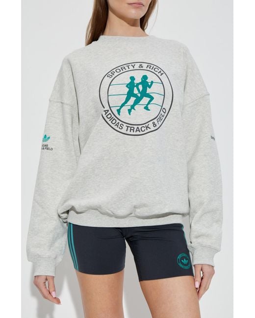 Adidas Originals Gray Adidas X Sporty & Rich