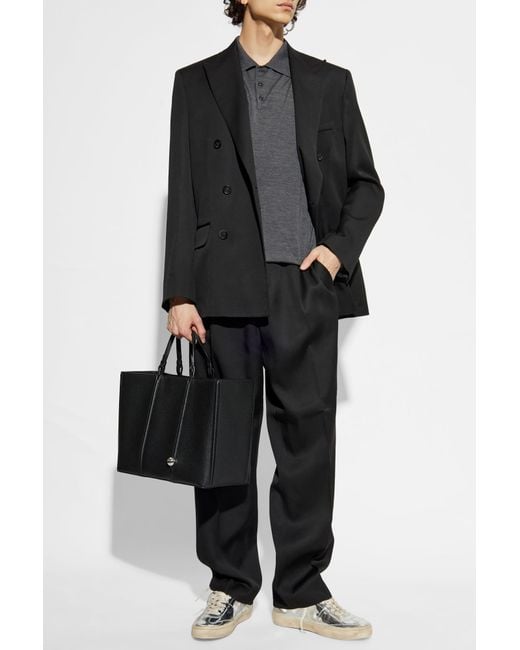 Golden Goose Deluxe Brand Black Wool Blazer for men