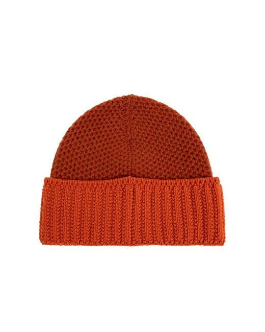 Moschino Blue Cap With Logo Patch