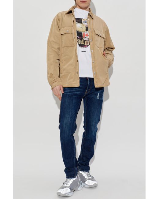 DSquared² Natural Insulated Jacket for men